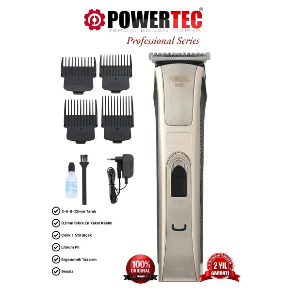 Powertec Tr 558 Saç Kesme Makinesi - Görsel 7