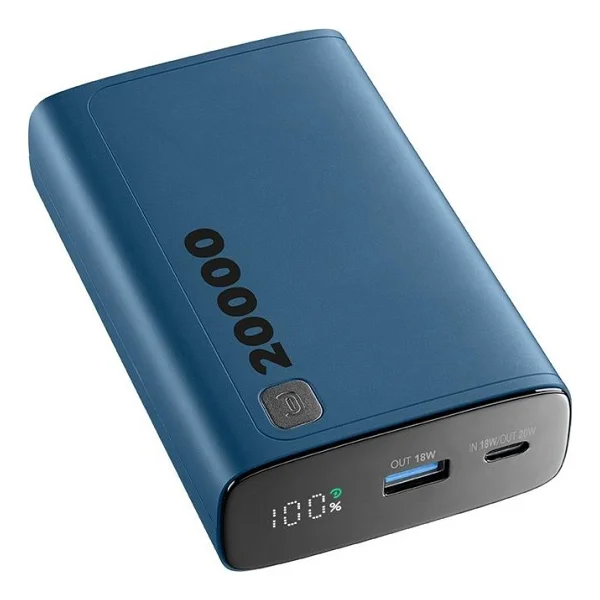 Cellularline Elite Mavi 20000 mAh Hızlı Şarj Powerbank - Görsel 3