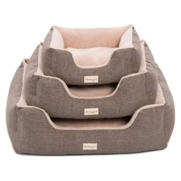 Pet Comfort Echo Varro Medium 09 Kahve Köpek Yatağı - Görsel 7