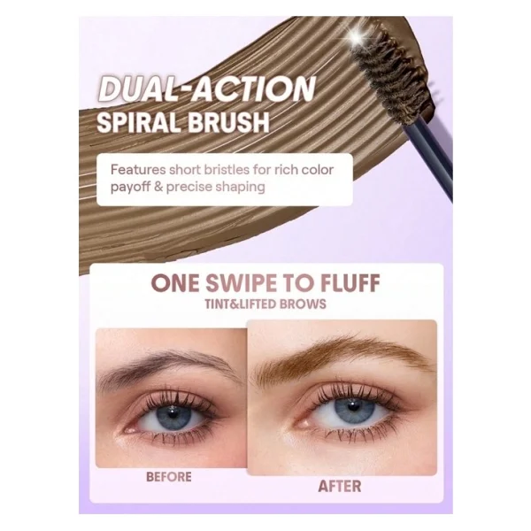 Sheglam Airy Tinted Volumizing Brow Mousse Taupe Kaş Sabitleyici - Görsel 5