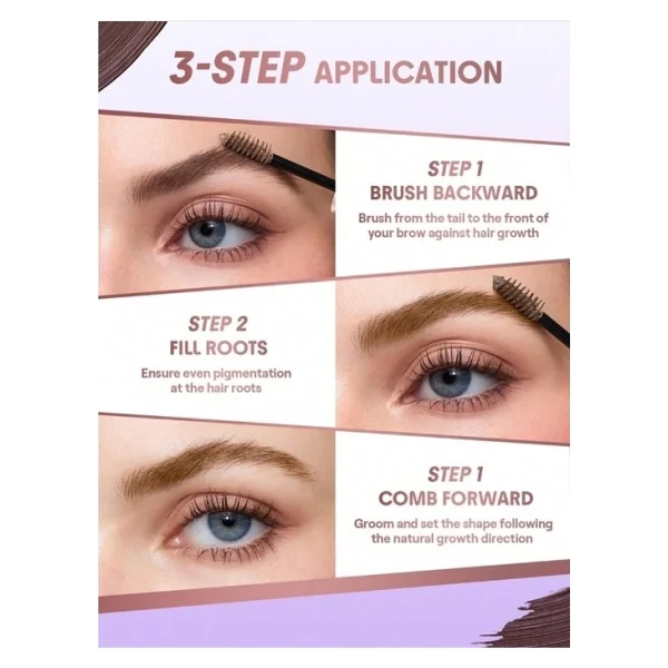 Sheglam Airy Tinted Volumizing Brow Mousse Taupe Kaş Sabitleyici - Görsel 6