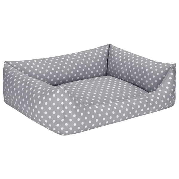 Pet Comfort Uniform Gri Puantiyeli Köpek Yatağı M 60x70cm - Görsel 2