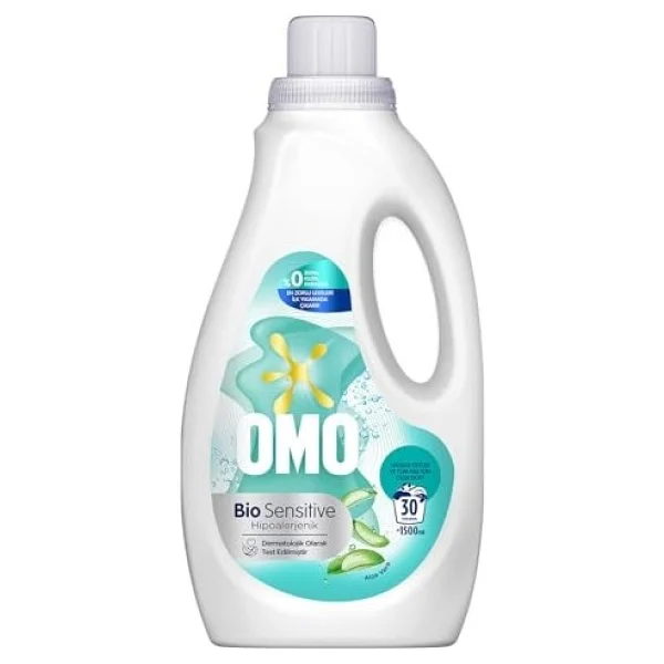 Omo Bio Sensitive Hipoalerjenik Sıvı Deterjan 23 Yıkama 1.5 Lt - Görsel 4