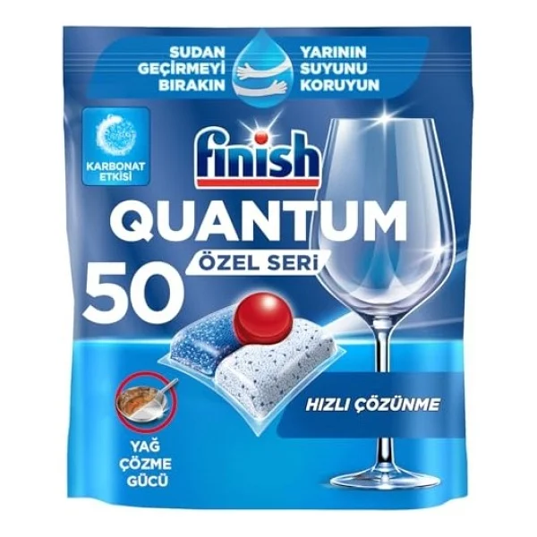 Finish Quantum Essential Bulaşık Makinesi Tableti 50'li - Görsel 2