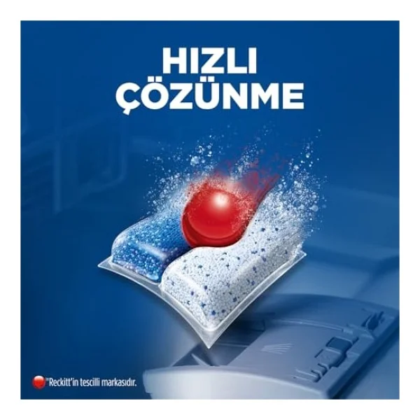 Finish Quantum Essential Bulaşık Makinesi Tableti 50'li - Görsel 5