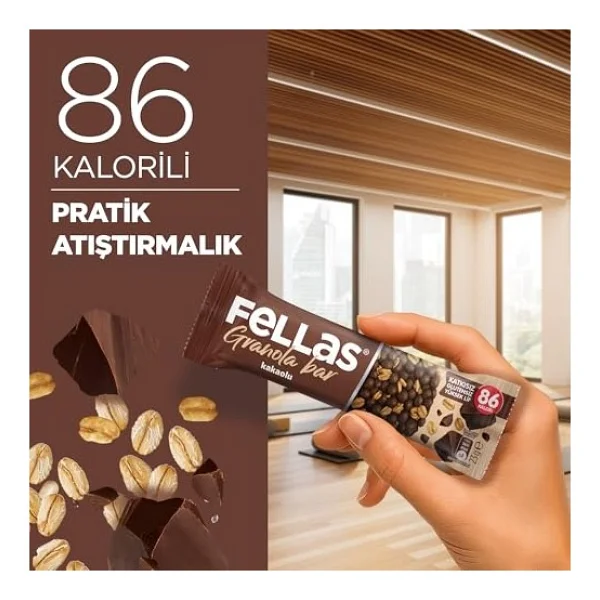 Fellas Granola Bar Karma Kutu, 3 Çeşit, 12 Adet - Görsel 5