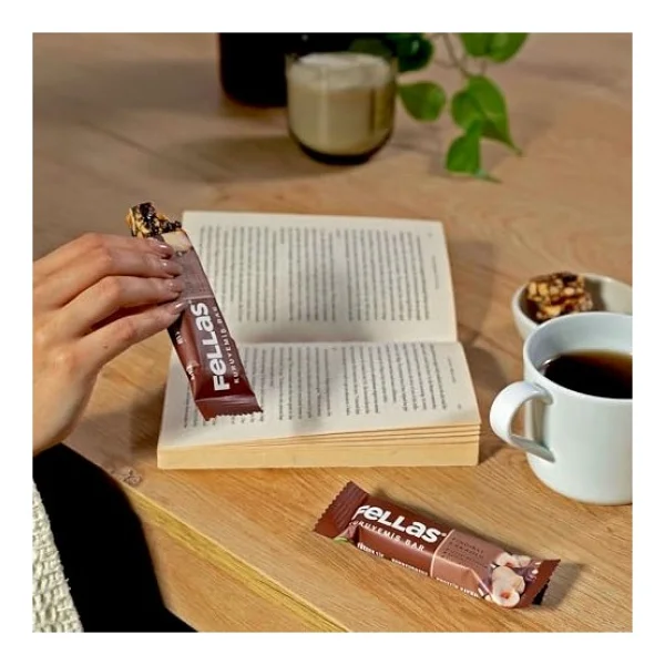 Fellas Fındıklı Ve Kakaolu Kuruyemiş Bar 12x30 Gr - Görsel 4