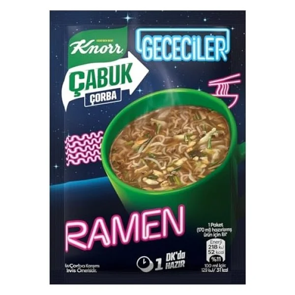 Knorr Çabuk Çorba Ramen 17 Gr - Görsel 2