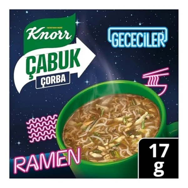 Knorr Çabuk Çorba Ramen 17 Gr - Görsel 4