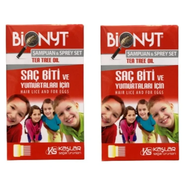 Bionyt Saç Biti Ve Yumurtaları Için (Çay Ağacı Yağlı) Bit Şampuanı & Sprey Set (2 Adet) - Görsel 3