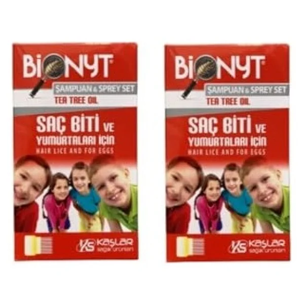 Bionyt Saç Biti Ve Yumurtaları Için (Çay Ağacı Yağlı) Bit Şampuanı & Sprey Set (2 Adet) - Görsel 2