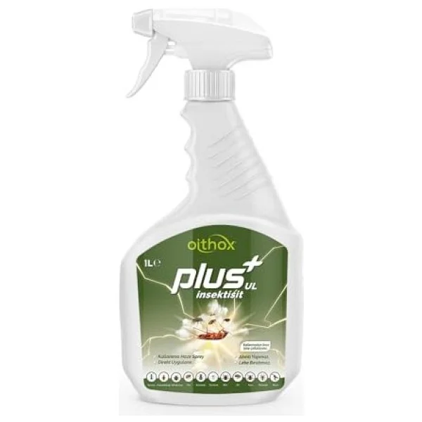 Oithox Plus Ul Böcek Pire Bit Tahta Kurusu Mite Hamam Böceği İlacı 1 L - Görsel 7