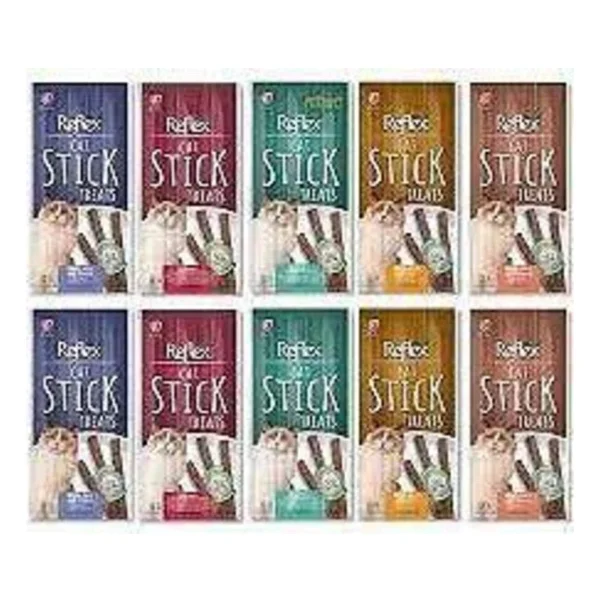 Reflex Stick Karışık 3x5 Gr 10'lu Kedi Ödül Çubuğu - Görsel 3