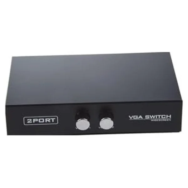 Ancheyn Vga Switch Çoklayıcı Ekran Ve Kasa Çoğaltıcı 2 Ekran 1 Kasa Veya 2 Kasa 1 Ekran 4675 - Görsel 2