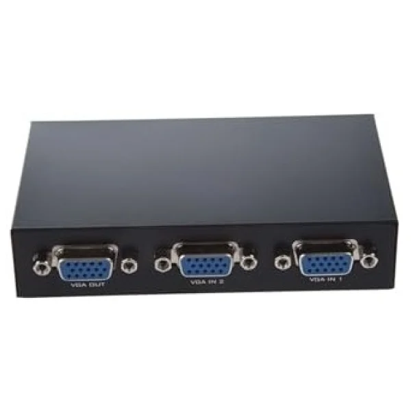 Ancheyn Vga Switch Çoklayıcı Ekran Ve Kasa Çoğaltıcı 2 Ekran 1 Kasa Veya 2 Kasa 1 Ekran 4675 - Görsel 3