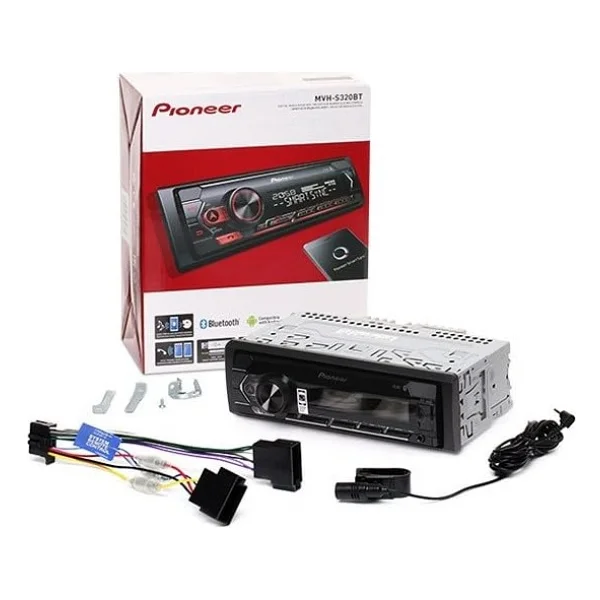 Pioneer MVH-S320BT Bluetooth Usb'li Oto Teyp - Çok Renkli - Görsel 3