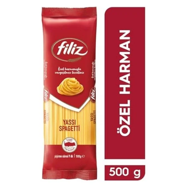 Filiz Yassı Spagetti Makarna 500 Gr - Görsel 4