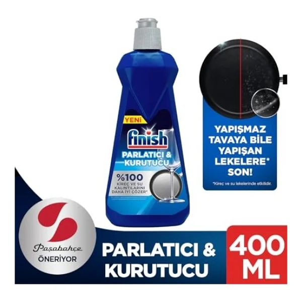 Finish Parlatıcı 400 Ml + Temizleyici 250 Ml + Tuz 500 Gr - Görsel 4
