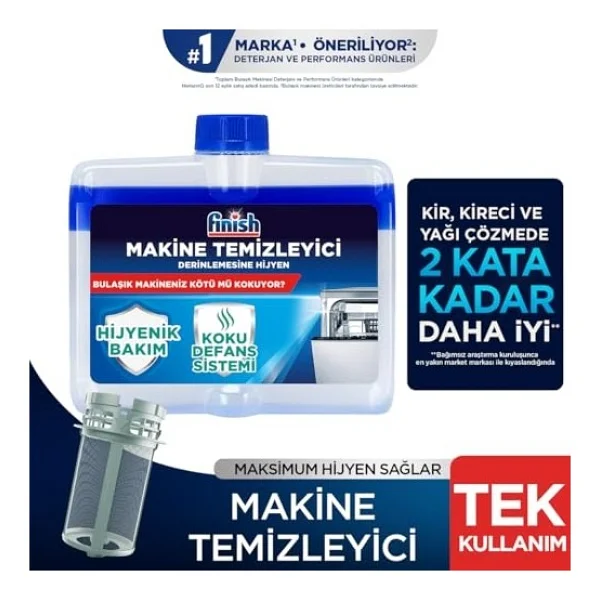 Finish Parlatıcı 400 Ml + Temizleyici 250 Ml + Tuz 500 Gr - Görsel 5