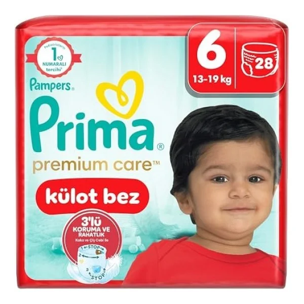 Prima Premium Care 6 Numara Extra Large 28'li Külot Bez - Görsel 3