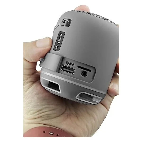 Powerway C4 5w Bluetooth Hoparlör Gri - Görsel 5