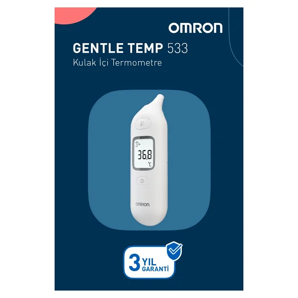 Omron Gentle Temp 533 Kulaktan Dijital Ateş Ölçer - Görsel 4