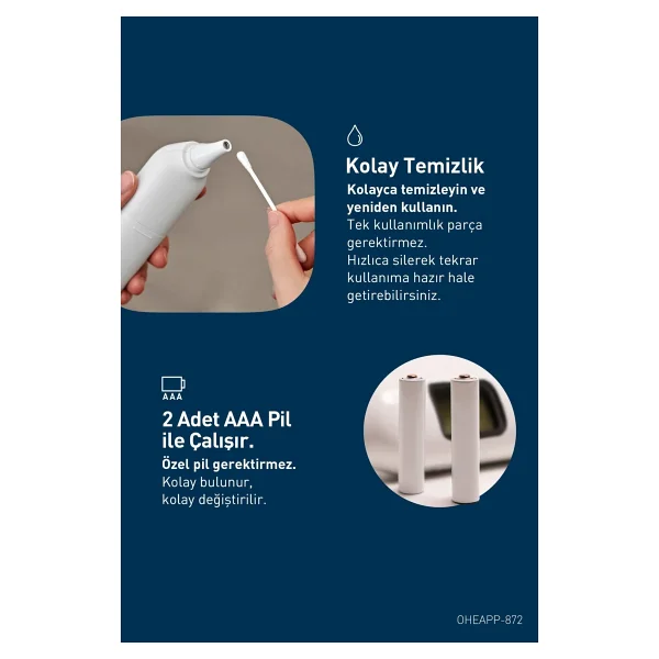 Omron Gentle Temp 533 Kulaktan Dijital Ateş Ölçer - Görsel 10