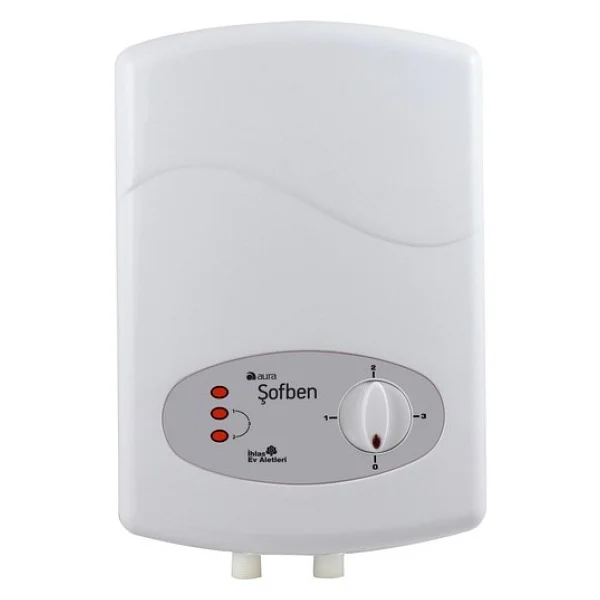 İhlas Ihlas Aura Basic Yeni Model Banyo Şofbeni 105a6 7350w+8mt Kablolu Set Montaja Hazır Paket - Görsel 7