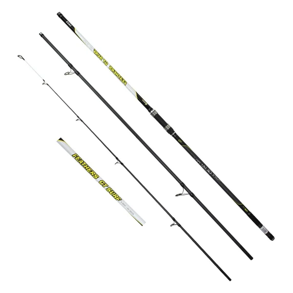 Captain 1655 Feathers Gt 420cm 3 Parça Surf Kamış 130-260gr Atar 02313005 - Görsel 4