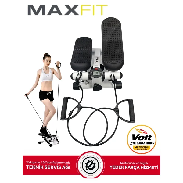 Maxfit Maxfit Multi Stepper Çok Fonksiyonlu Egzersiz Aleti - Siyah - Görsel 3