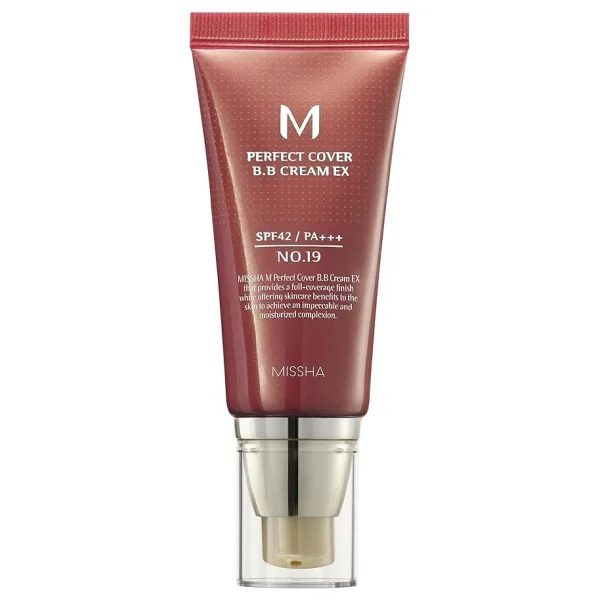 Missha M Perfect Cover Ex No. 19 Cool Ivory Spf 42 Pa+++ 20 Ml Bb Krem - Görsel 6