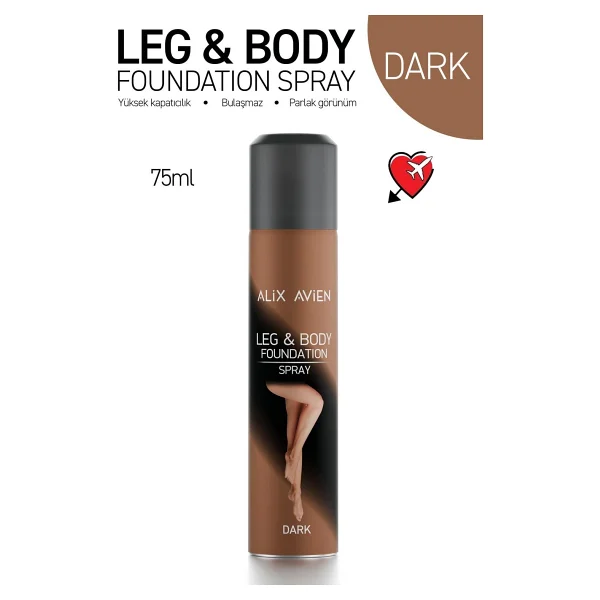 Alix Avien Bronzlaştırıcı Etkili 75 Ml Bacak Fondöteni - Görsel 8