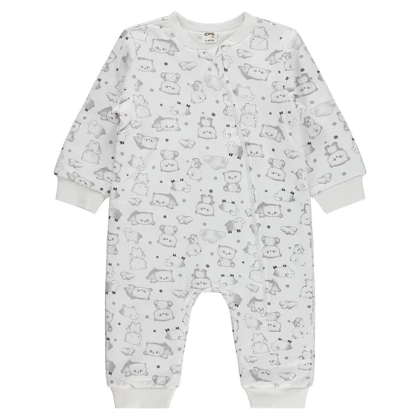 Civil Baby Ayıcık Baskılı 12-24 Ay Uyku Tulumu - Bej 18-24 Ay - Görsel 5