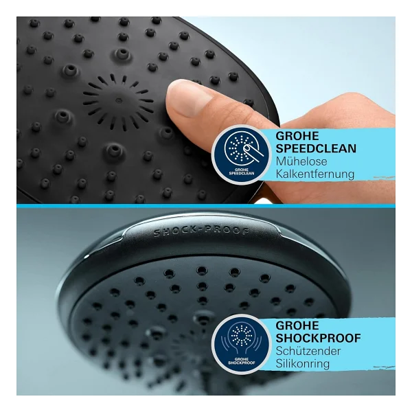 Grohe Vitalio Comfort 110 26397001 Krom Duş Başlığı - Görsel 7