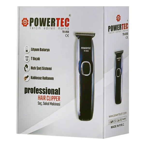 Powertec Tr-858 Profesyonel Sakal Ve Saç Kesme Makinesi - Görsel 4