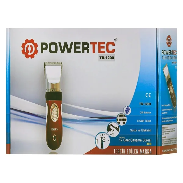 Powertec Tr-1200 Saç Kesme Makinesi - Görsel 5