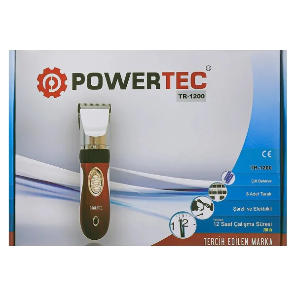 Powertec Tr-1200 Saç Kesme Makinesi - Görsel 6