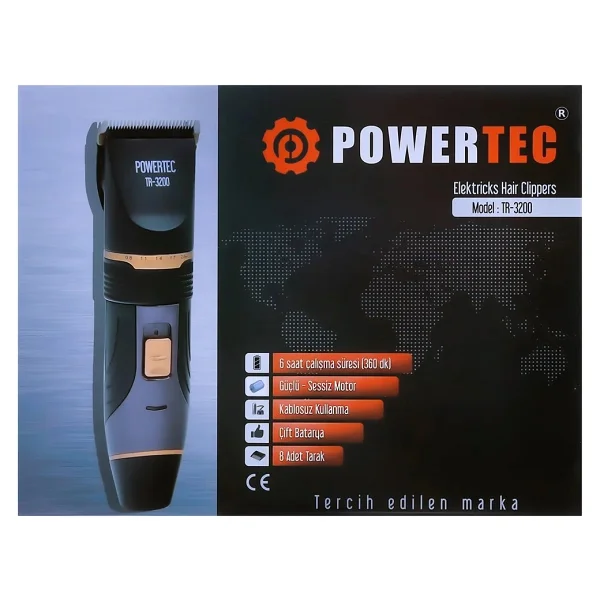 Powertec Tr 3200 Saç Kesme Makinesi - Görsel 4