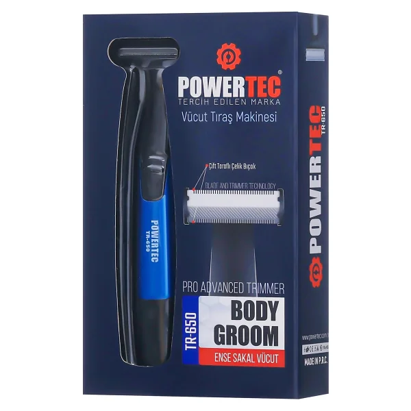 Powertec Tr-650 Body Vücut Tıraş Makinesi - Görsel 7