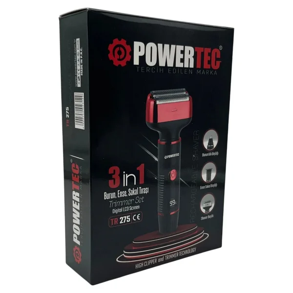 Powertec Tr-275 3in1 Günlük Erkek Bakım Seti - Görsel 3
