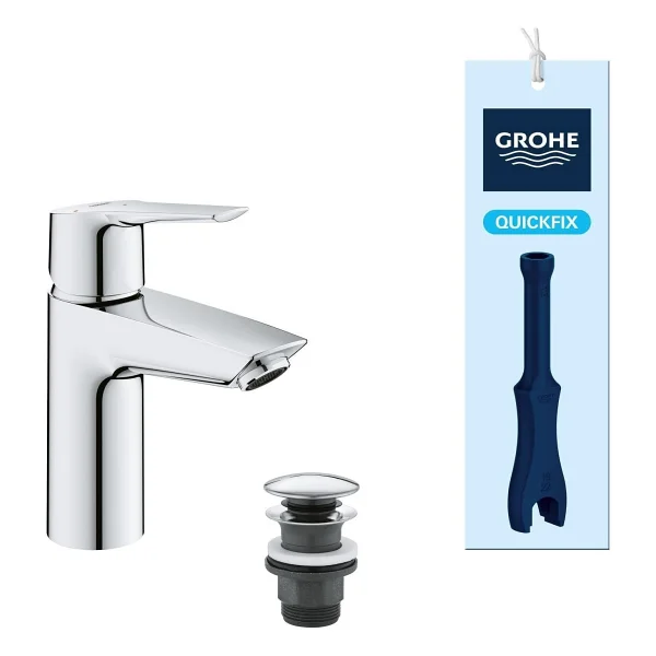 Grohe Start S 23551002 Krom Tek Kollu Lavabo Bataryası - Görsel 4