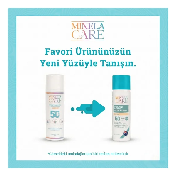 Minela Care Hydrating Mineral Filtreli 70 Gr 50 Faktör Renkli Güneş Kremi - Görsel 2