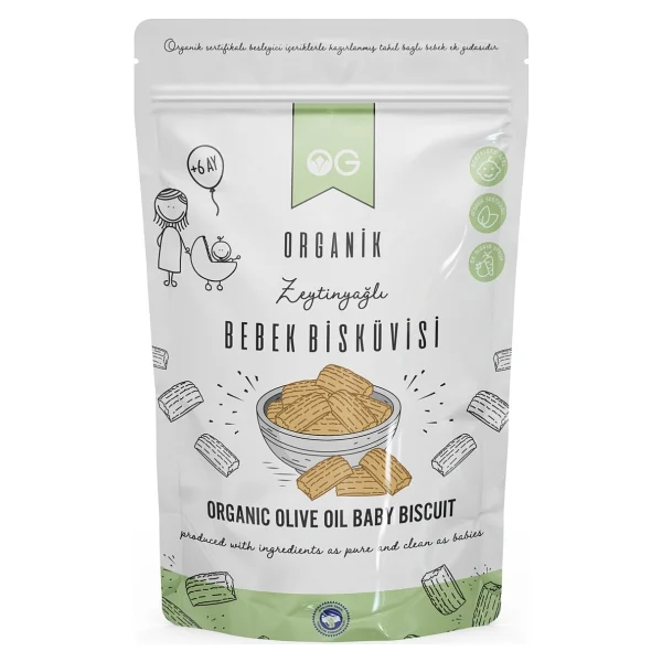 Og Natural Organik İrmik Ve Organik Bebek Bisküvi Seti - Görsel 3
