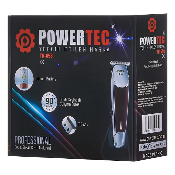 Powertec Tr 658 Saç Kesme Makinesi - Görsel 6