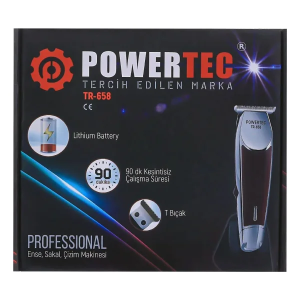 Powertec Tr 658 Saç Kesme Makinesi - Görsel 7