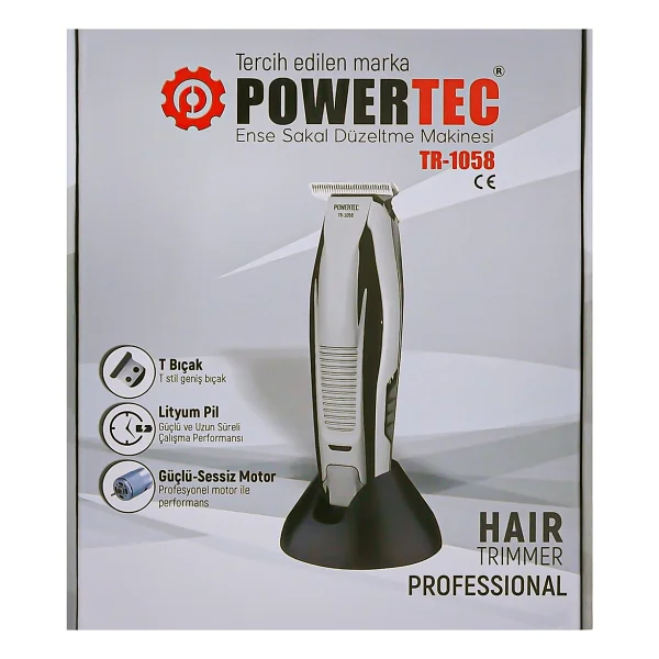Powertec Tr-1058 Sakal Ve Saç Kesme Makinesi - Görsel 6
