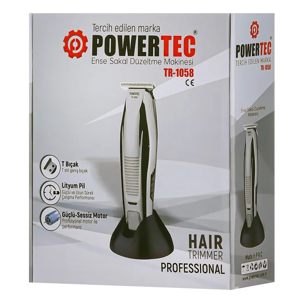 Powertec Tr-1058 Sakal Ve Saç Kesme Makinesi - Görsel 7