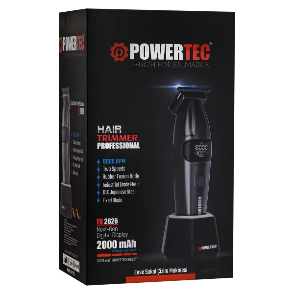 Powertec Tr-2626 Sakal Ve Saç Kesme Makinesi - Görsel 9