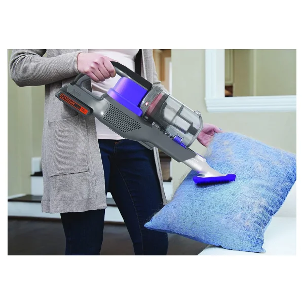 Black+Decker Bdpse1815p-Qw Extreme Pet Şarjlı Dikey Süpürge - Görsel 9