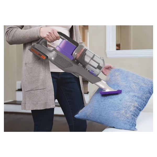 Black+Decker Bdpse1815p-Qw Extreme Pet Şarjlı Dikey Süpürge - Görsel 10